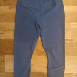 Blue Under Armour Active Capri Leggings